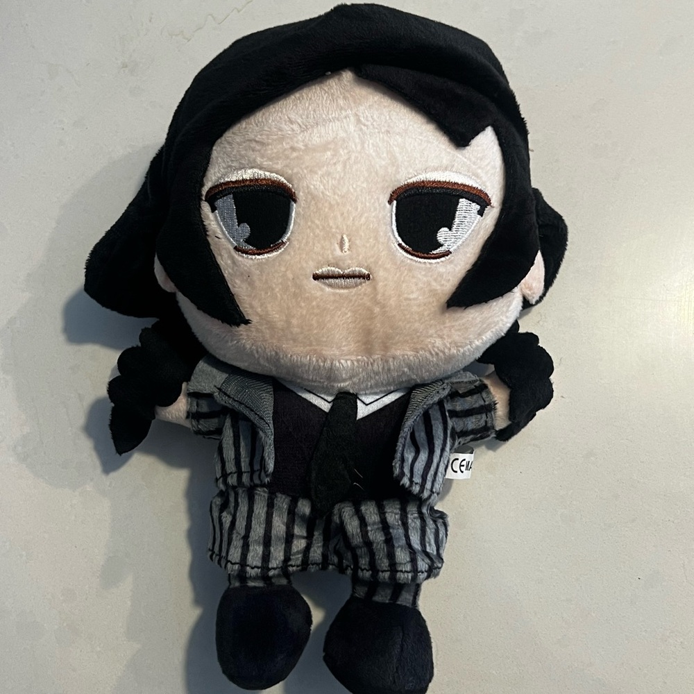 Wednesday Adams Plush Toy